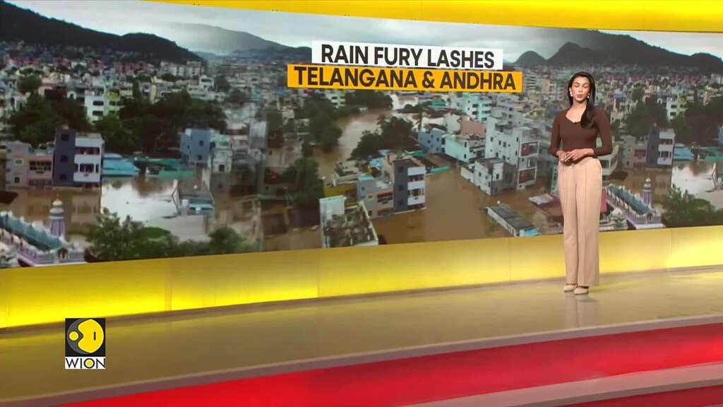 India: Torrential rains ravage Andhra Pradesh & Telangana
