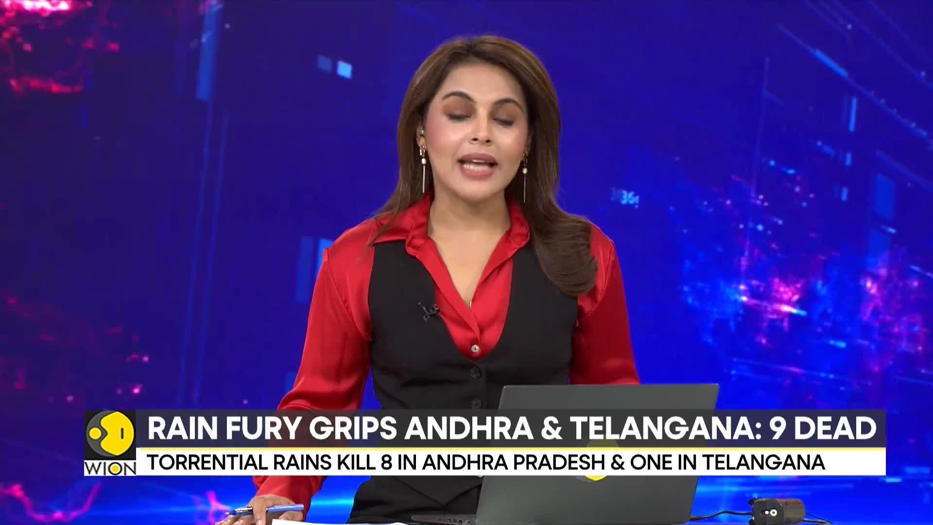 India: Torrential rains kill 8 in Andhra Pradesh & one in Telangana