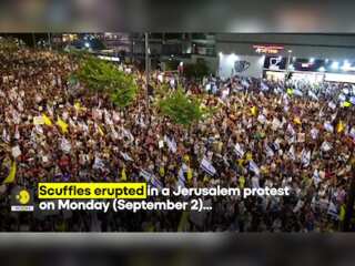 Israel Protests: Scuffles and arrests as Israelis demand release of hostages | WION Originals