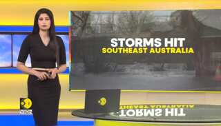 One dead as storms hit Australia's Southeast