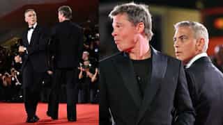 George Clooney, Brad Pitt spar and tease in lone Wolfs buddy film