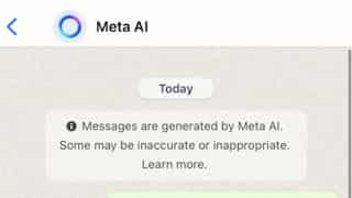 WhatsApp latest update involves Meta AI voice chat mode with customisable voices