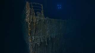 The recent expedition to the Titanic grave site shows the iconic ship's bow has collapsed