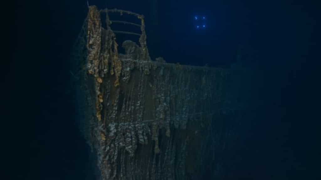 The recent expedition to the Titanic grave site shows the iconic ship's bow has collapsed