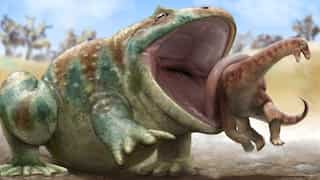 This giant devilish animal once feasted on dinosaurs. Does this animal still exist?