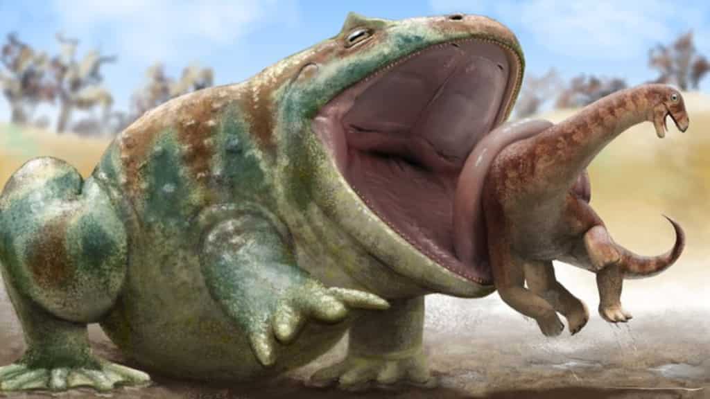 This giant devilish animal once feasted on dinosaurs. Does this animal still exist?