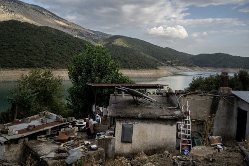 Greek village deliberately submerged 45 years ago reappears. 'A nightmarish situation'