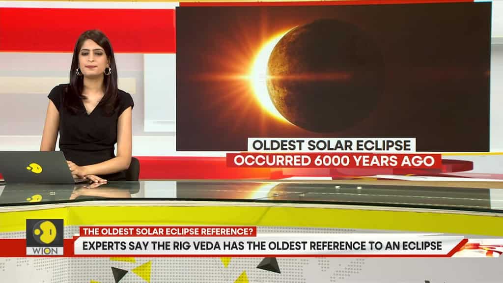 Rig Veda may have the earliest mention of a solar eclipse