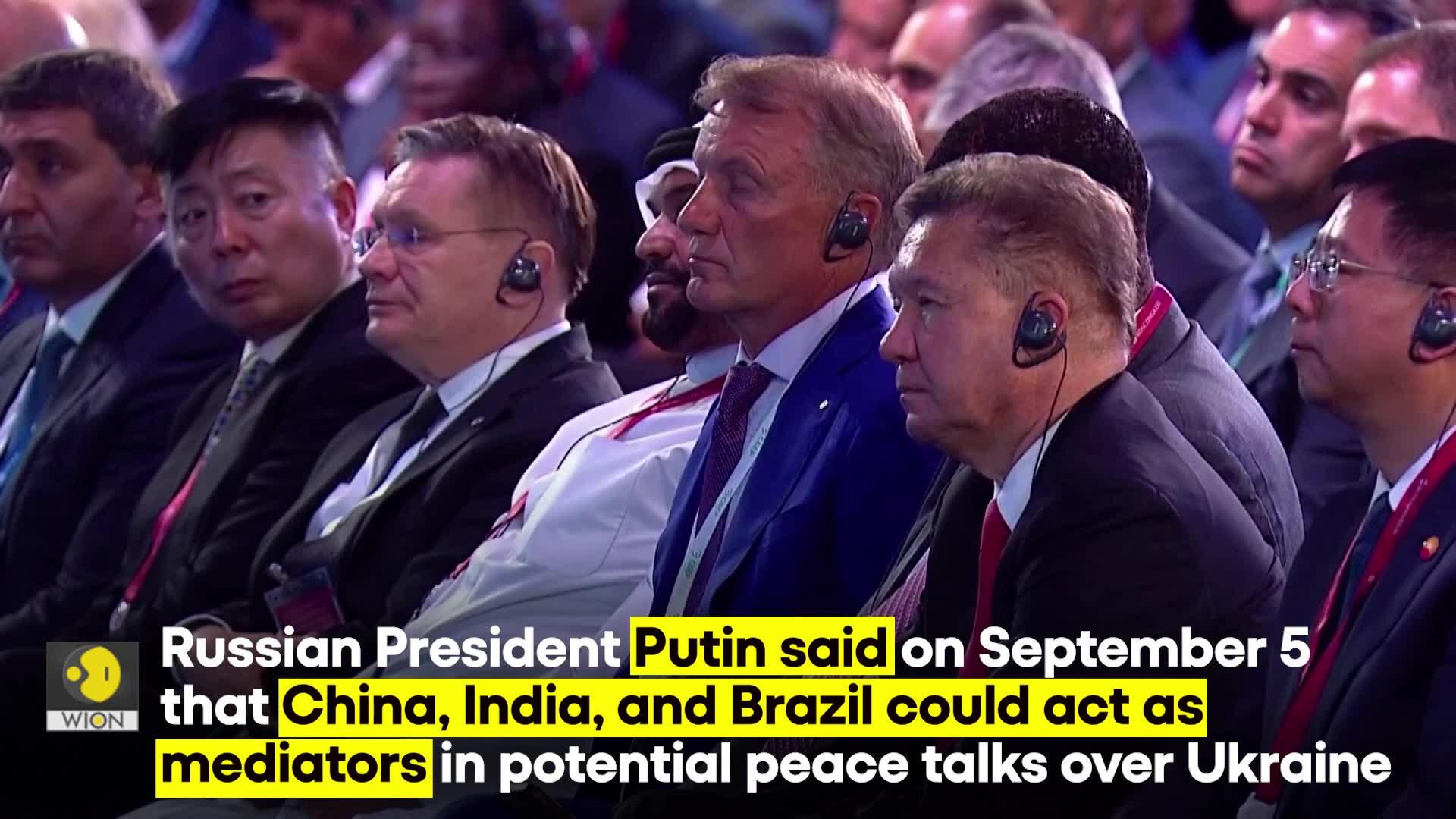 Putin Says India, China, and Brazil as Potential Mediators for Russia-Ukraine Talks | WION Originals