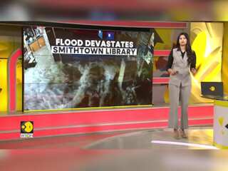 Catastrophic flooding in New York's Suffolk County
