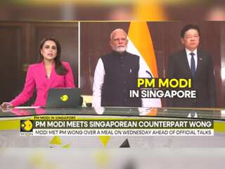 Indian PM Modi meets Singapore counterpart Lawrence Wong, 4 MoUs signed