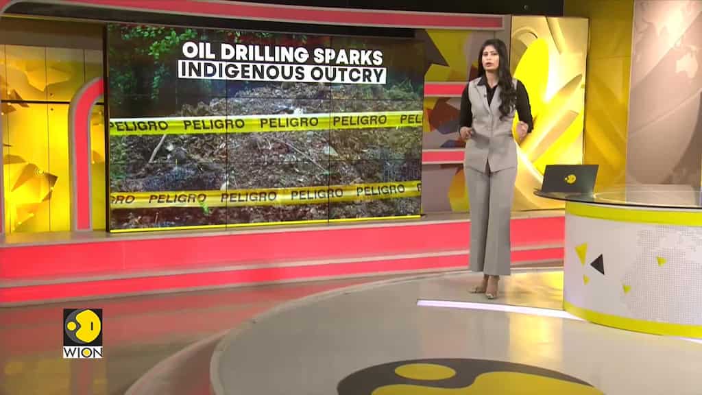Outcry over oil drilling in Ecuadorian amazon