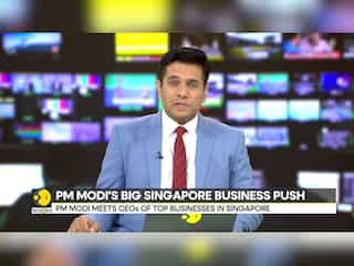 PM Modi in Singapore: Indian PM Modi meets CEOs of top Businesses in Singapore