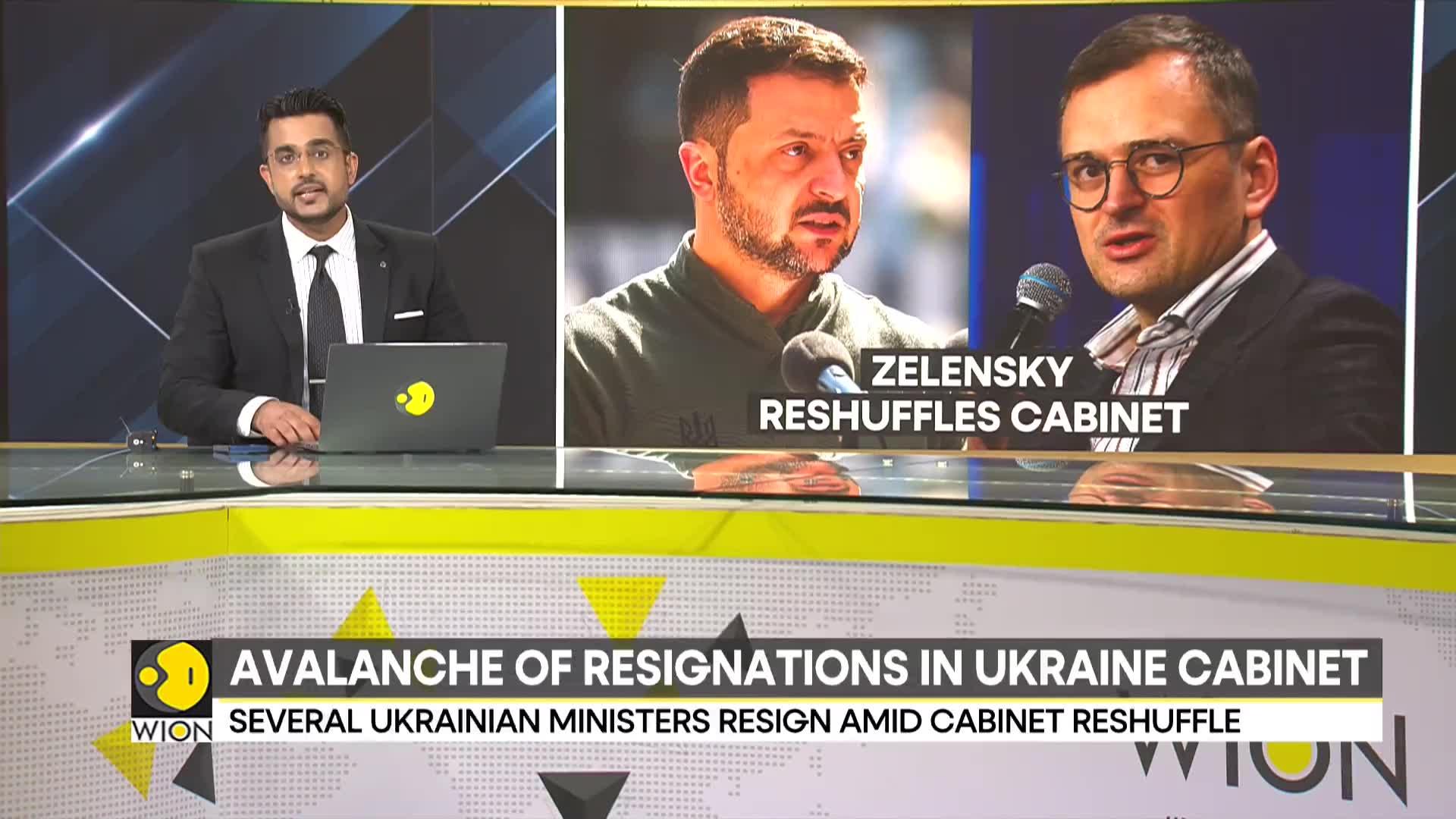 One-third of Ukraine's cabinet steps down amid reshuffle