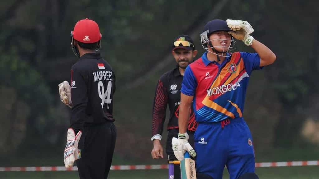 Mongolia all-out for 10 against Singapore in T20 World Cup Asia Qualifier A, register joint-lowest T20I total