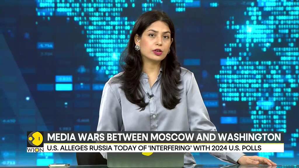 US alleges Russia Today of 'interfering' with 2024 US Polls