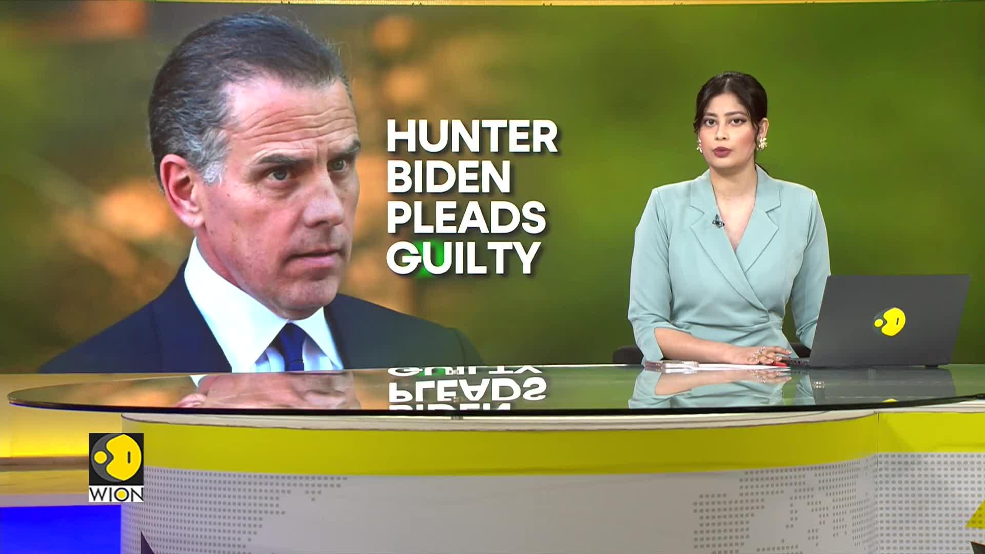 US: Hunter Biden pleads guilty to tax evasion charges