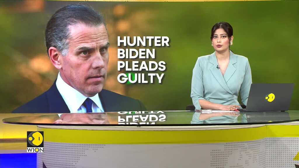 US: Hunter Biden pleads guilty to tax evasion charges