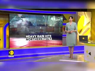 Heavy rain hits parts of northern Italy: Rain causes flooding and damage