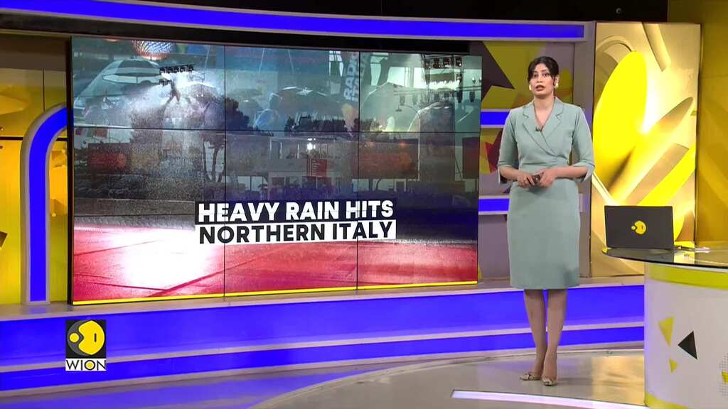 Heavy rain hits parts of northern Italy: Rain causes flooding and damage