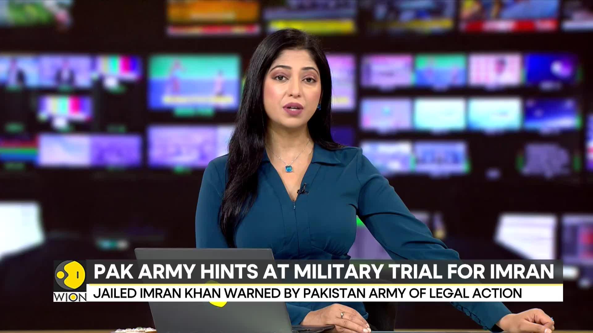 Pakistan Army has hinted at a Military trial for Former Prime Minister Imran Khan