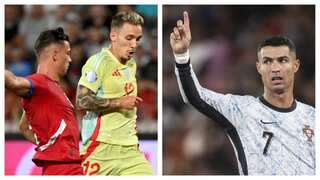 Euro winners Spain held in Nations League, Ronaldo scores 900th goal during Portugal's win over Croatia