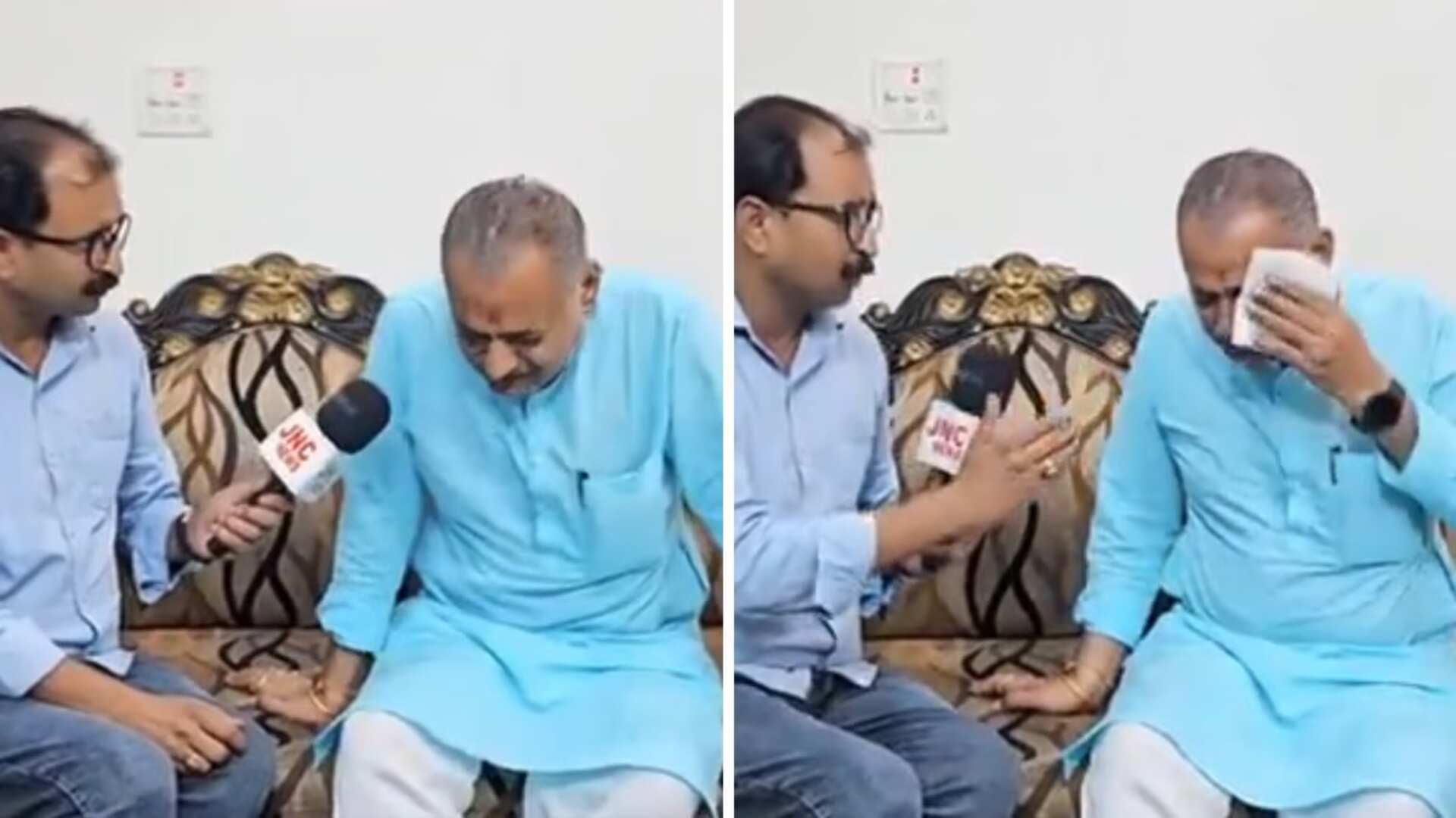 Ex-BJP MLA Shashi Ranjan Parmar sobs on camera over Haryana nomination snub: 'I am in so much pain'