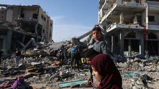 Israeli airstrikes targeting Hamas militants hit UN school, homes in Gaza; 34 killed