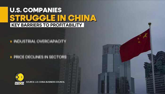 U.S. companies report ‘insufficient demand’ in China | World Business Watch | WION