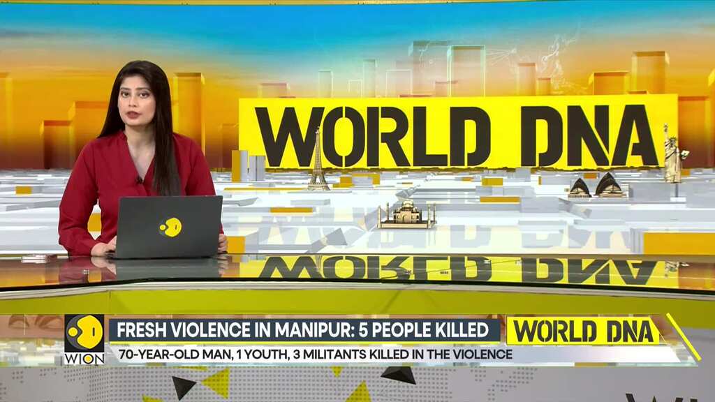 Fresh Violence in Manipur: Five people killed in recent attacks