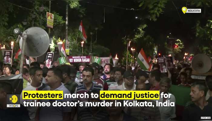 Kolkata: Protests demanding justice for trainee doctor takes global stage