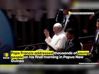 Pope Francis visits Papua New Guinea: 10,000 young people attended Pope's event