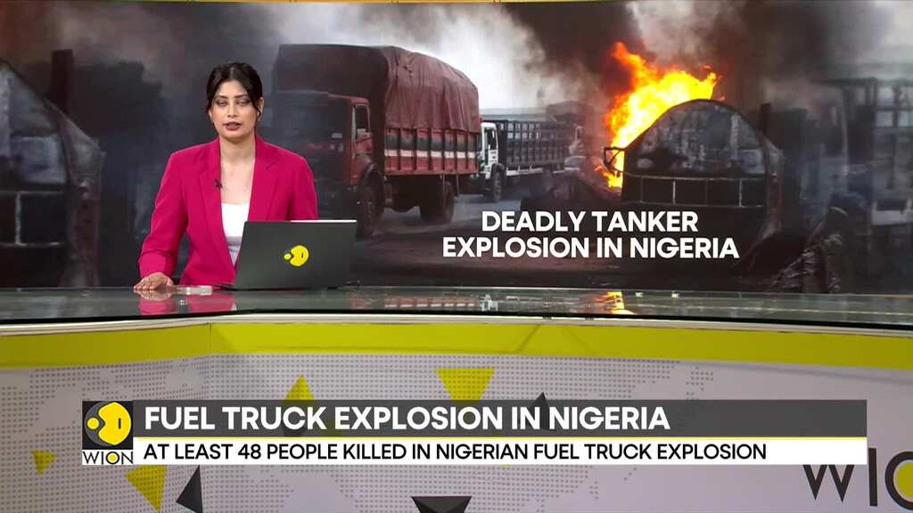At least 48 people killed in Nigerian fuel truck explosion