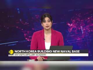 North Korea: Kim Jong-un visits the construction site of new naval base