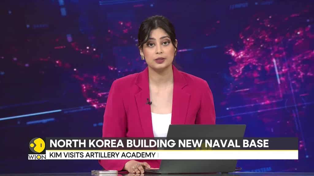 North Korea: Kim Jong-un visits the construction site of new naval base