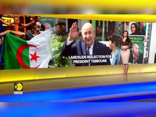 Algeria's President Tebboune re-elected for second term in landslide win