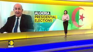 Algeria's President Tebboune wins second term with 95% of vote