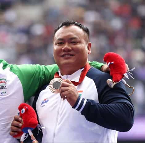 'She starved so that I could get my diet': Armyman Hokato Sema dedicates Paralympics bronze medal to wife