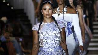 Olympic gymnast Jordan Chiles makes NYFW debut; check out runway pics