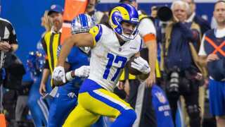 WATCH | LA Rams WR Puka Nacua carted off field with leg injury in OT loss vs Lions