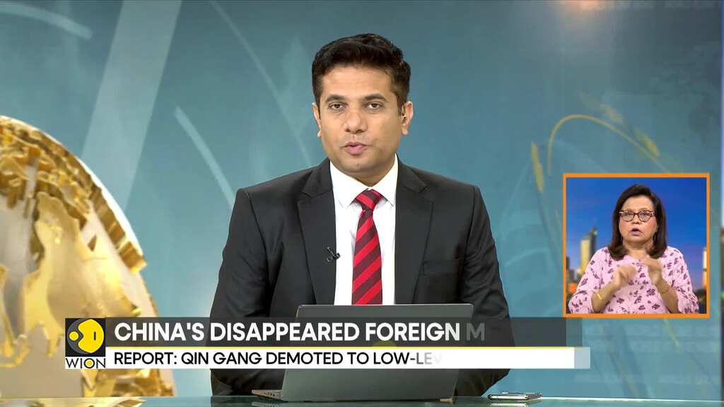 China's disappeared foreign minister Qin Gang demoted to low-level publishing job