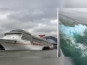 Carnival cruise faces 'Titanic moment' mid-sea as ship grazes ice in Alaska