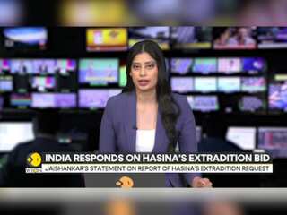 Jaishankar's statement on report of Hasina's extradition request