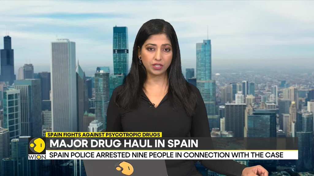 Spain police arrested nine people in connection with the drug case