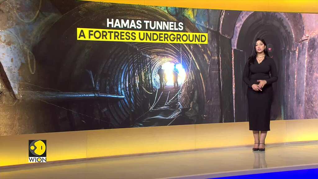 Israel-Hamas War: IDF releases footage of tunnel where six hostages were killed