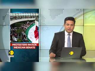Protesters invade Mexican Senate to halt judicial reform debate