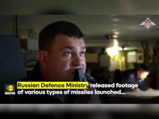 Russia launches various missiles as part of naval exercises with China