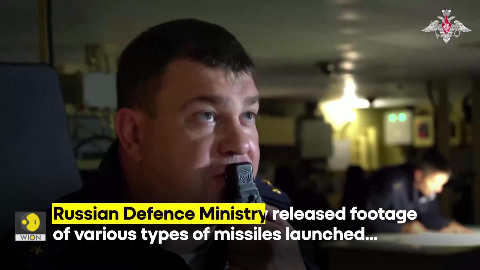 Russia launches various missiles as part of naval exercises with China