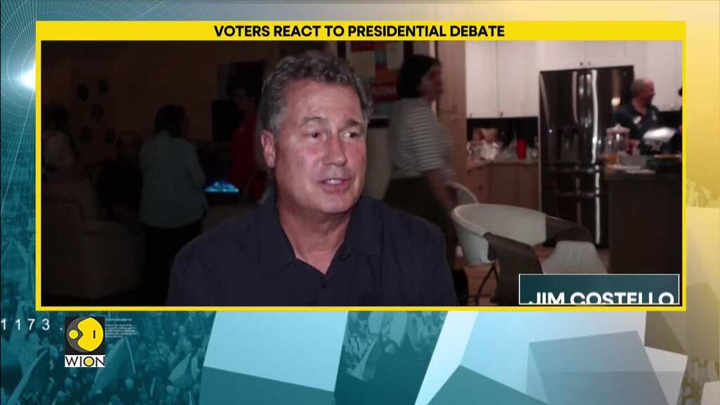 US Presidential Debate: Voters react to Presidential debate
