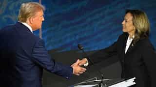 Trump attempts to water down his previous statements questioning Harris' race in fierce presidential debate